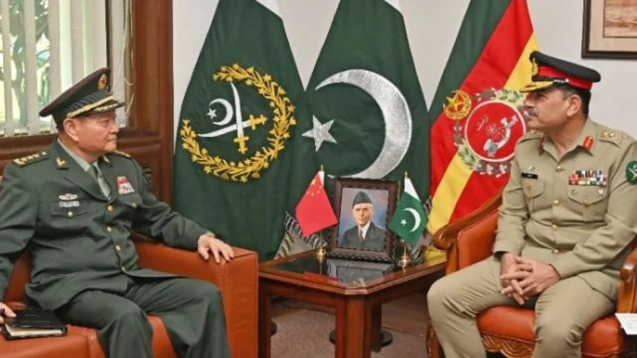 Top Chinese general, army chief Munir discusses matters of mutual interests, regional stability