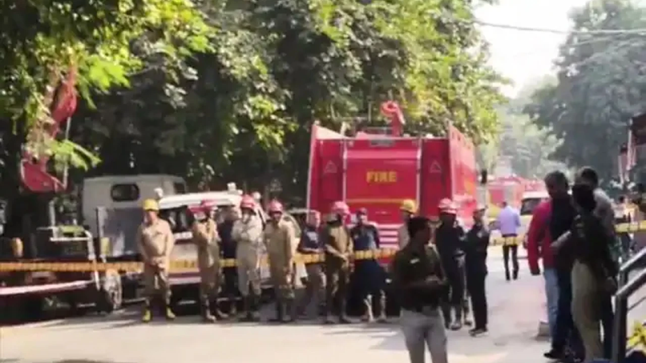 Explosion in Indian capital Delhi