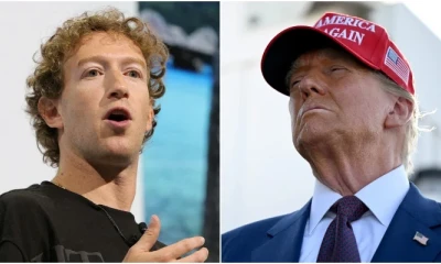 Meta CEO Mark Zuckerberg dines with Donald Trump at Mar-a-Lago