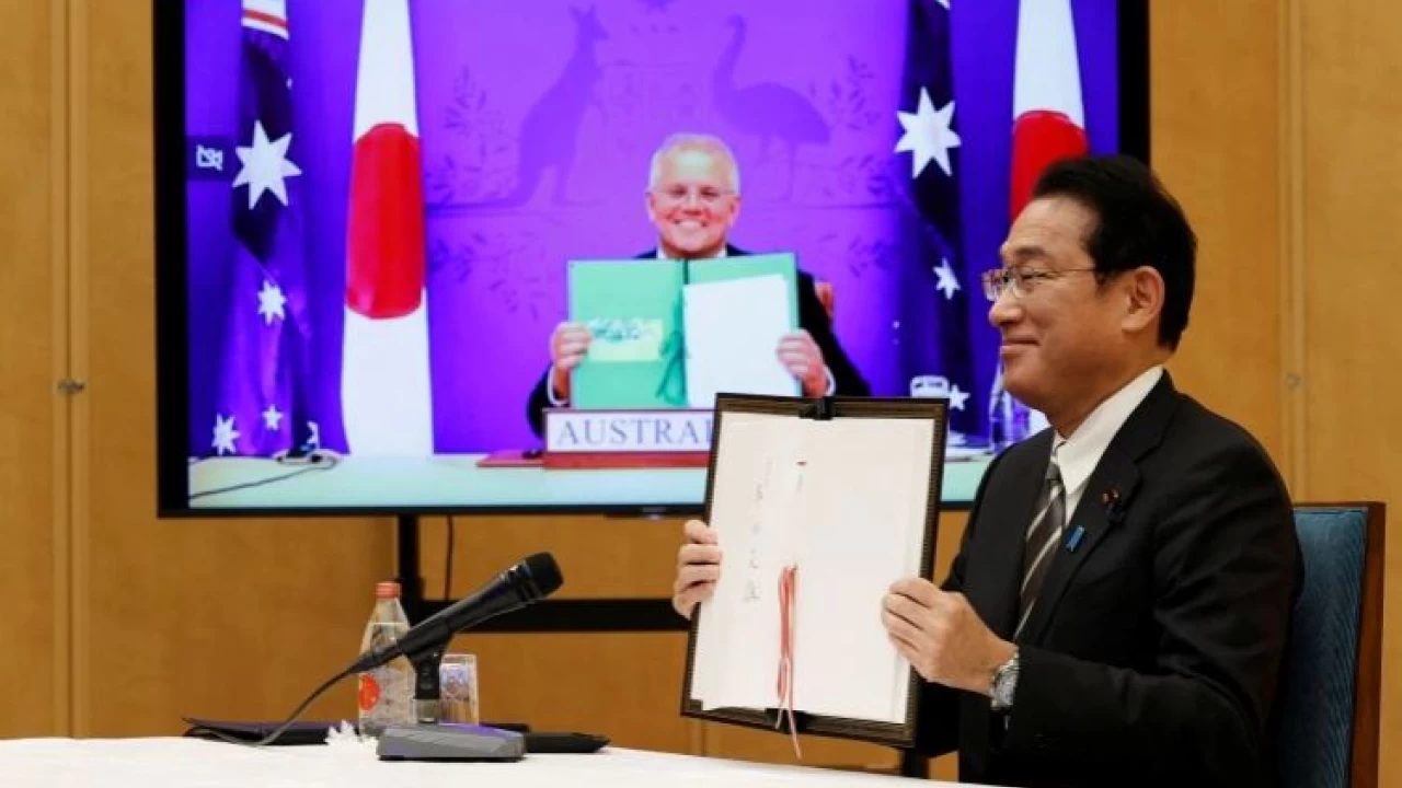 Australia, Japan sign bilateral defense treaty