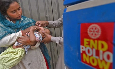 Three more polio cases in Karachi, Kashmore, DI Khan