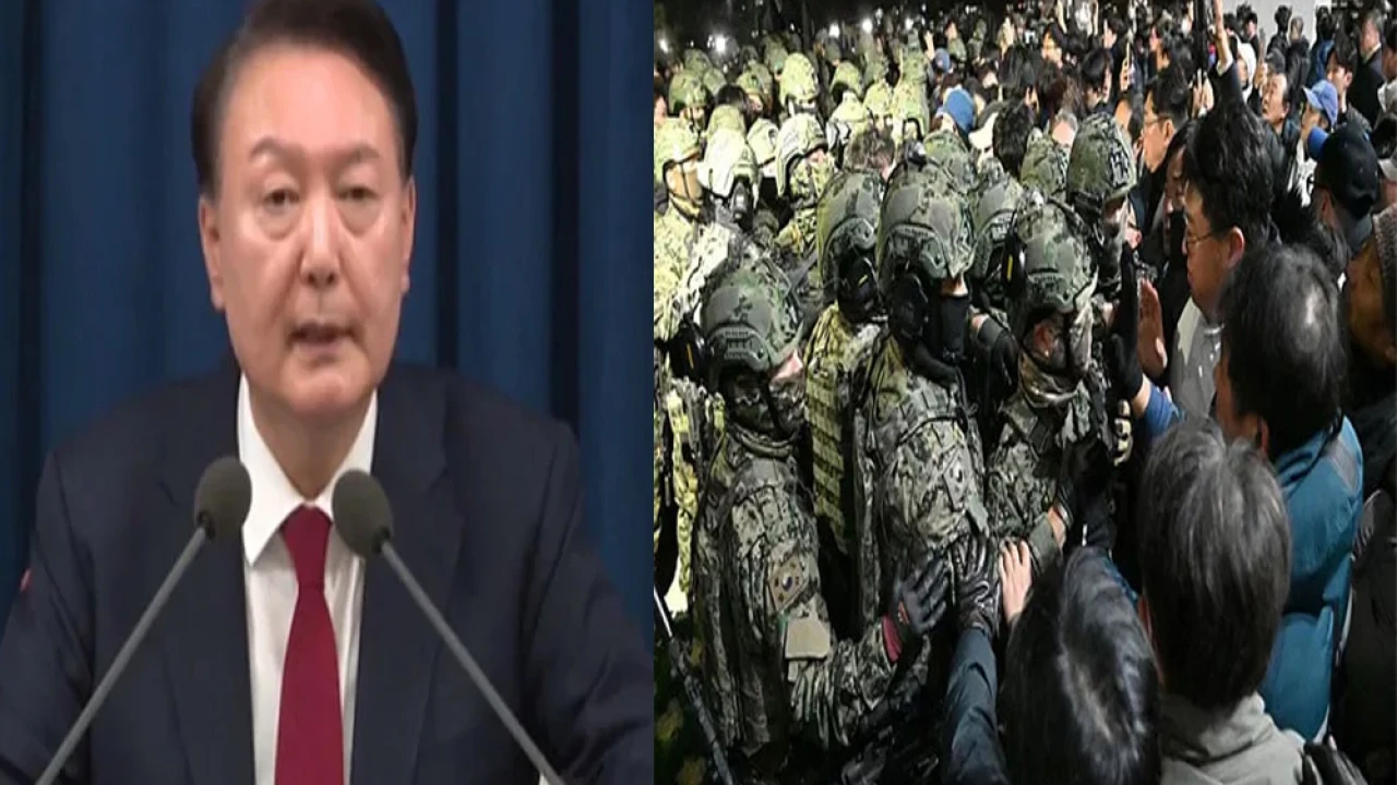 South Korean president announces lifting of martial law