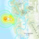 Earthquake tremors of magnitude 7.0 in California