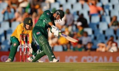 Second T20I: Pakistan set 207-run target for South Africa