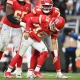 Mahomes exits Chiefs' victory with ankle injury