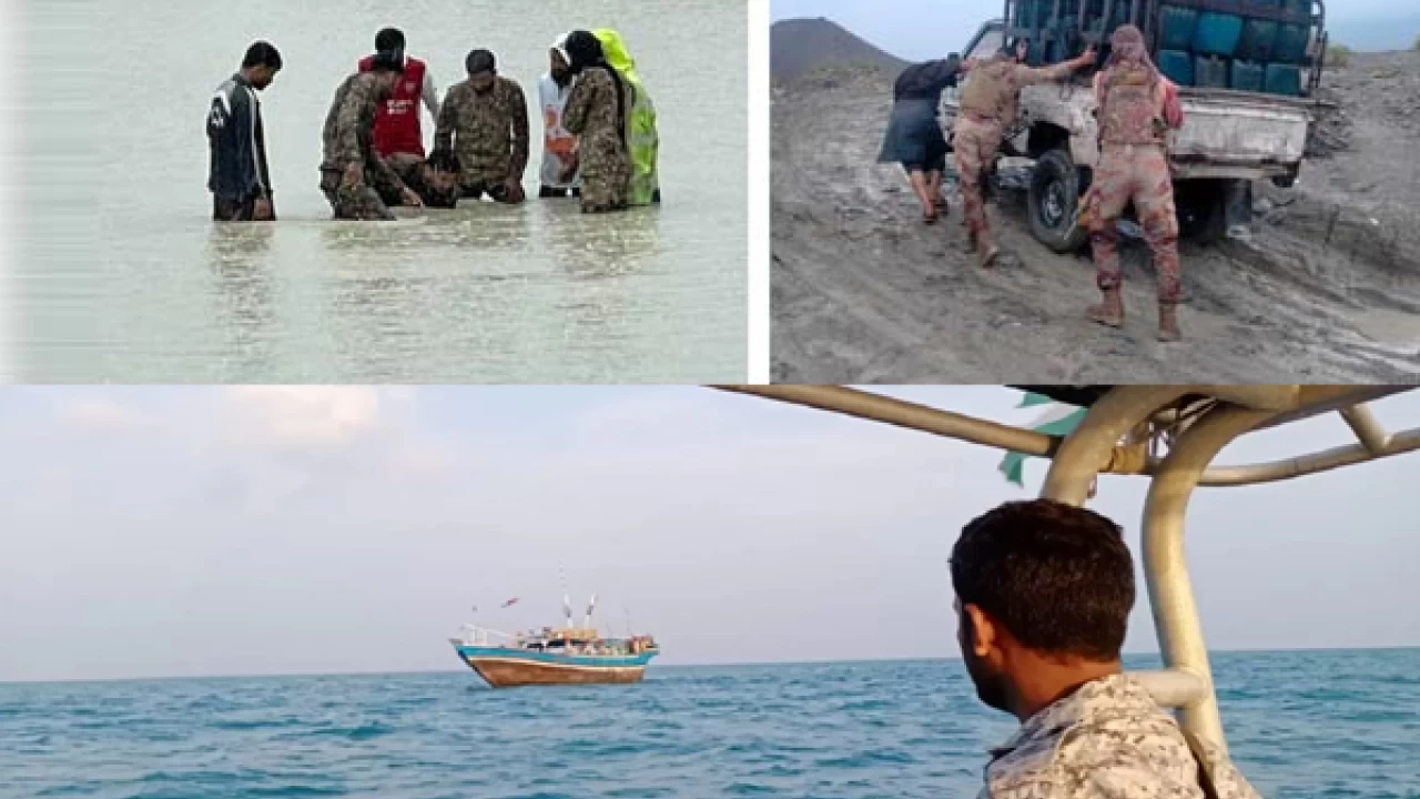 Pakistan Army, Navy continue rescue efforts in flood-hit Gwadar