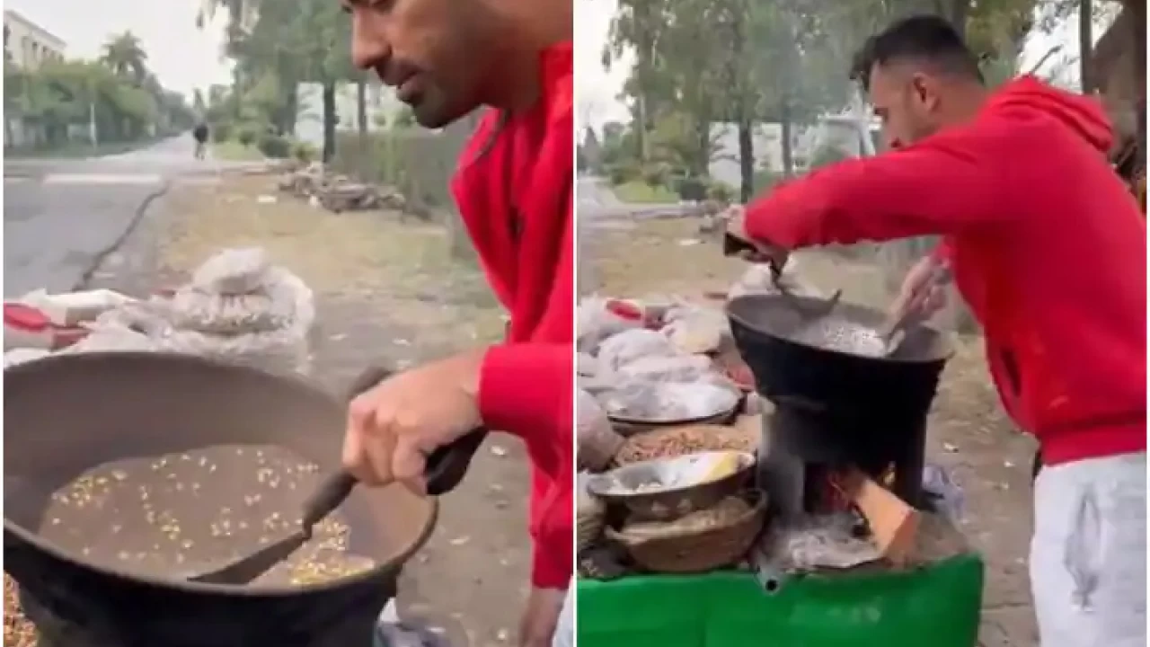 Video goes viral as fast bowler Wahab Riaz selling ‘corn’ on road 