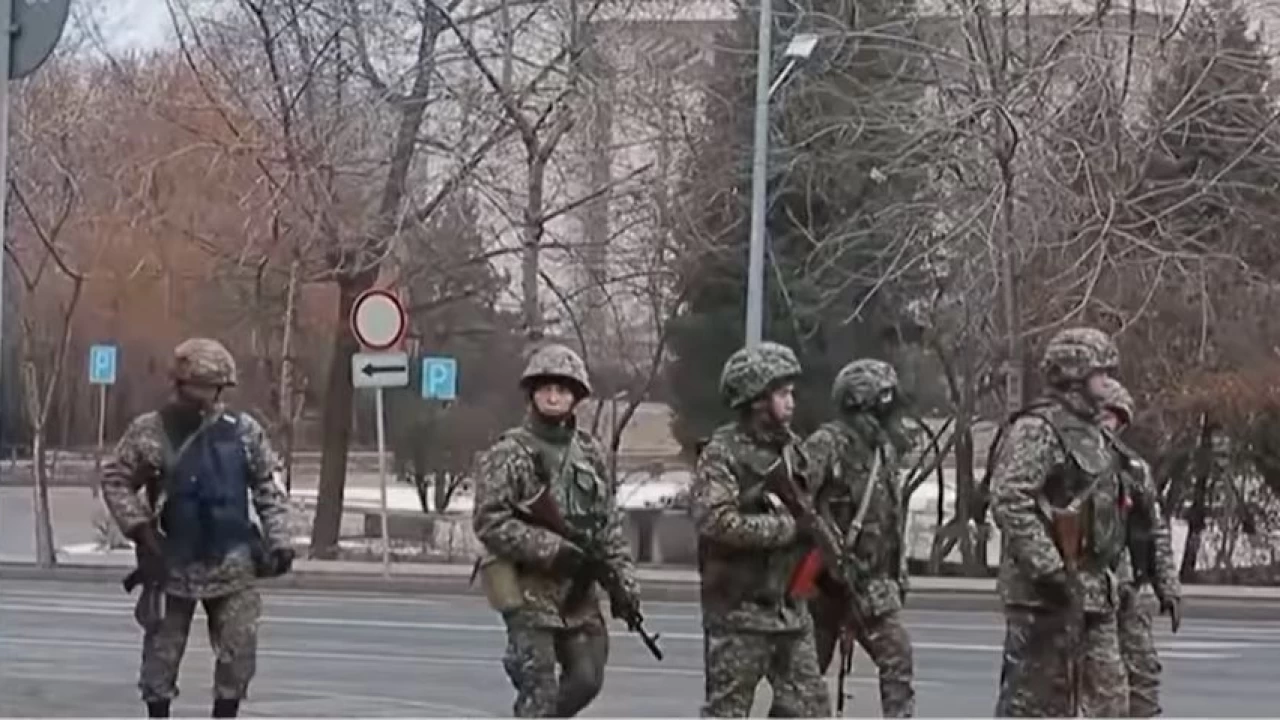 Russian-led soldiers start withdrawal from Kazakhstan following crackdown