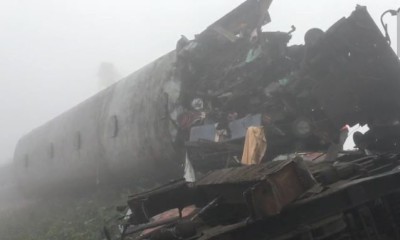 بھارت : مغربی بنگال میں ٹرین  حادثے کا شکار ،9 افراد ہلاک  متعدد زخمی