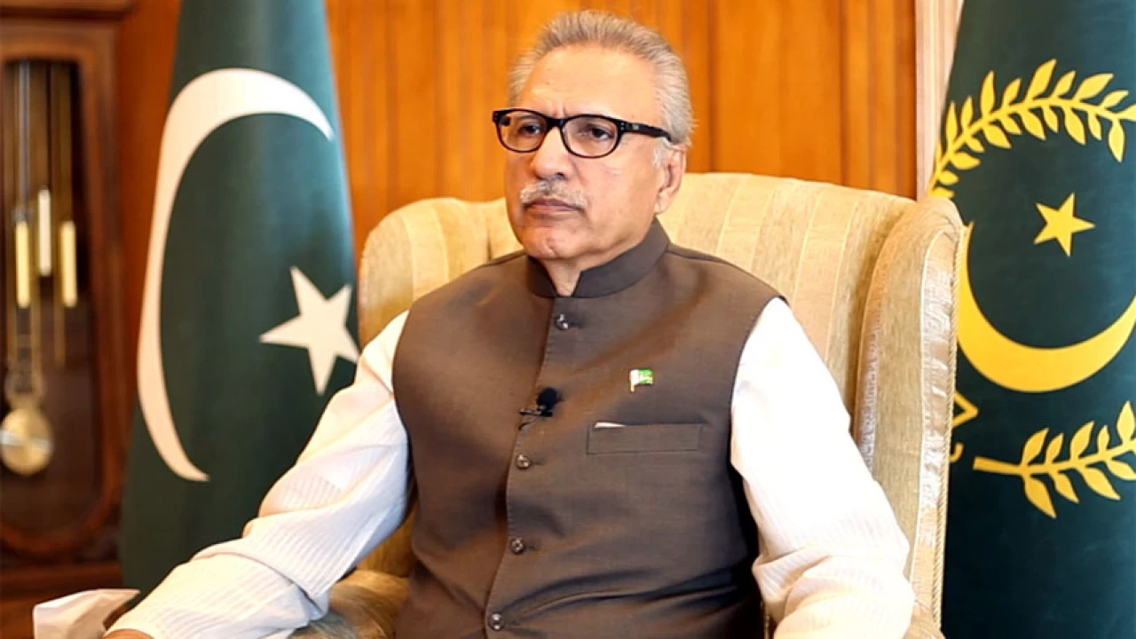 President Arif Alvi urges Int’l community to help PWDs through technology