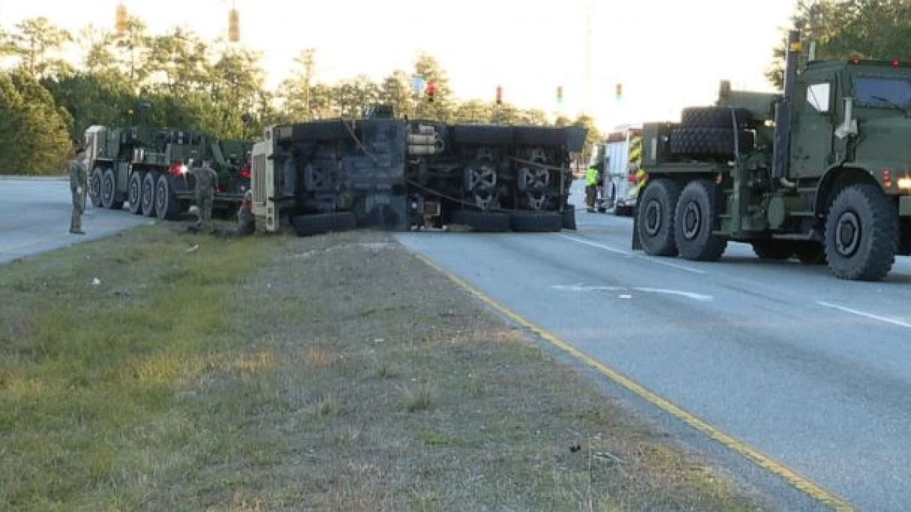 Two Marines killed, 17 injured after US military truck overturns 