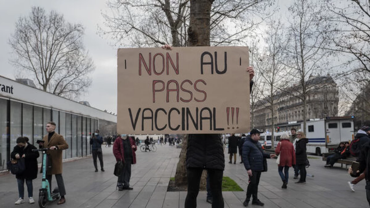 France bars unvaccinated from restaurants, sports venues