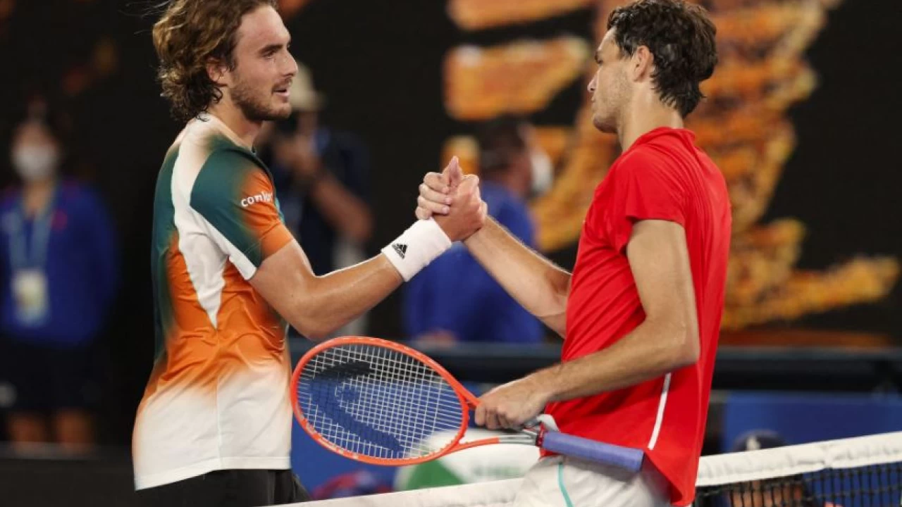 Australian Open Stefanos Tsitsipas beats Taylor Fritz to reach quarter-finals