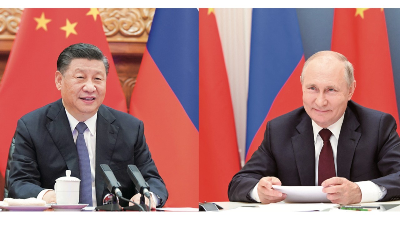 روسی صدر اور چینی ہم منصب میں ٹیلی فونک رابطہ، افغانستان کی خودمختاری کا احترام کرنے پر اتفاق