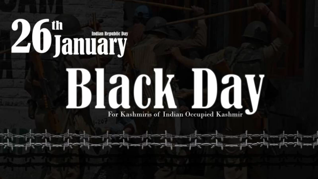 Kashmiris observe India’s Republic Day as black day 