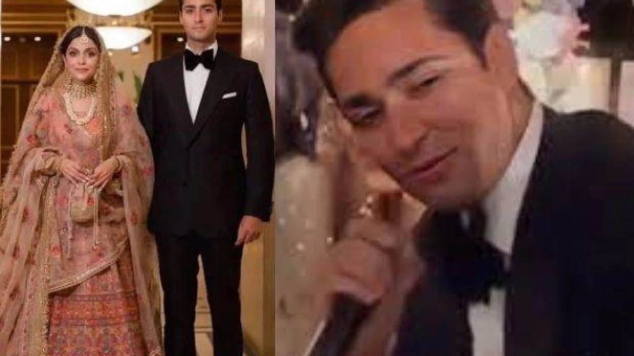 Junaid Safdar croons on his wedding ceremony, wins hearts on internet