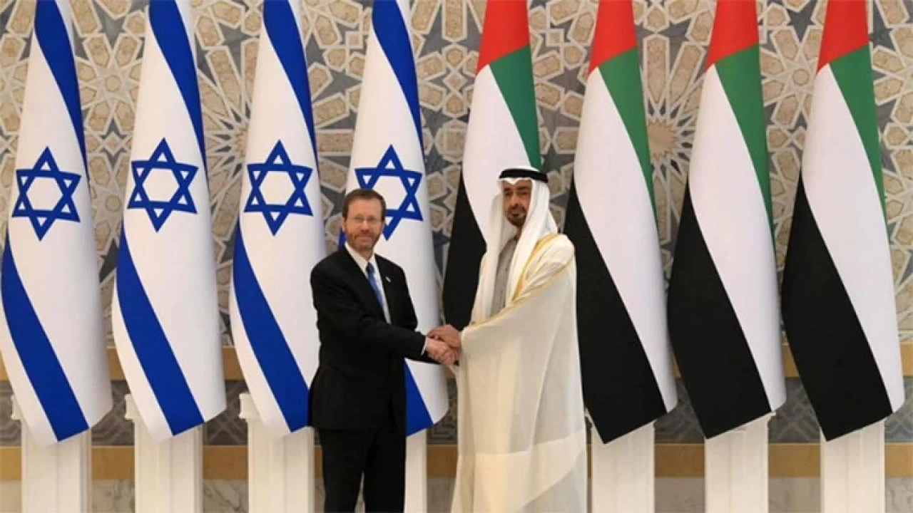 Israeli president on first-ever visit to UAE