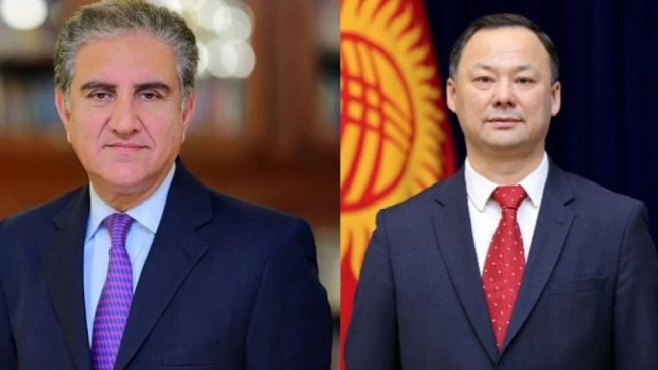 FM Qureshi, Kyrgyz counterpart discuss bilateral cooperation