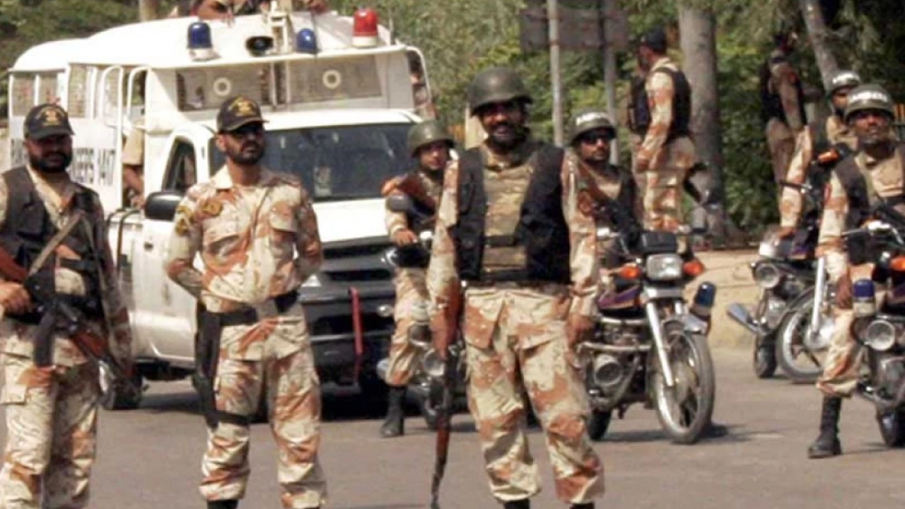 Rangers, Police conduct raid in Orangi Town; arrest three alleged arms smugglers