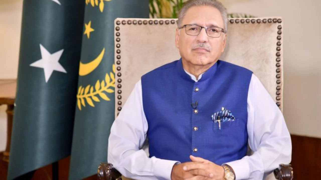 Provision of basic facilities will be ensured to masses: President Arif Alvi 