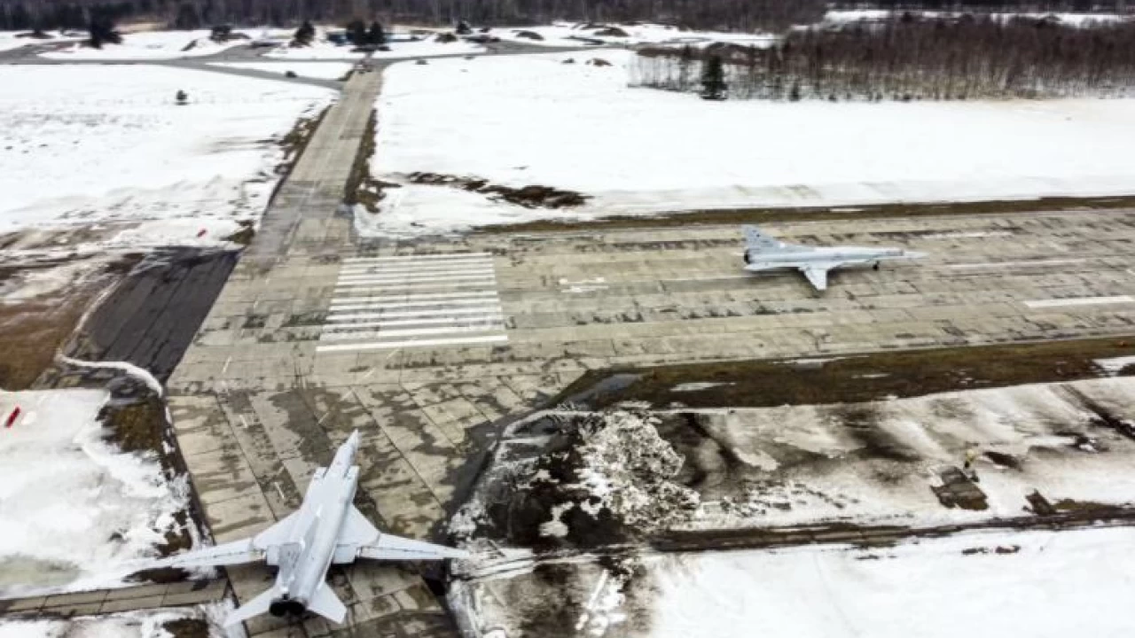 Russian bombers fly over Belarus as Ukraine tensions escalate