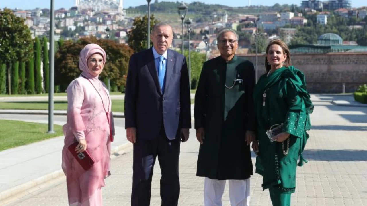 Turkish president thanks President Alvi, his wife’s for best wishes