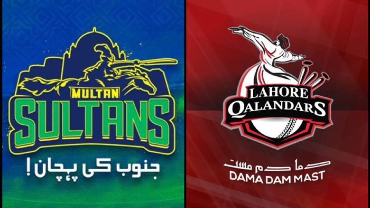 Multan Sultans, Lahore Qalandars electrifying PSL match today 