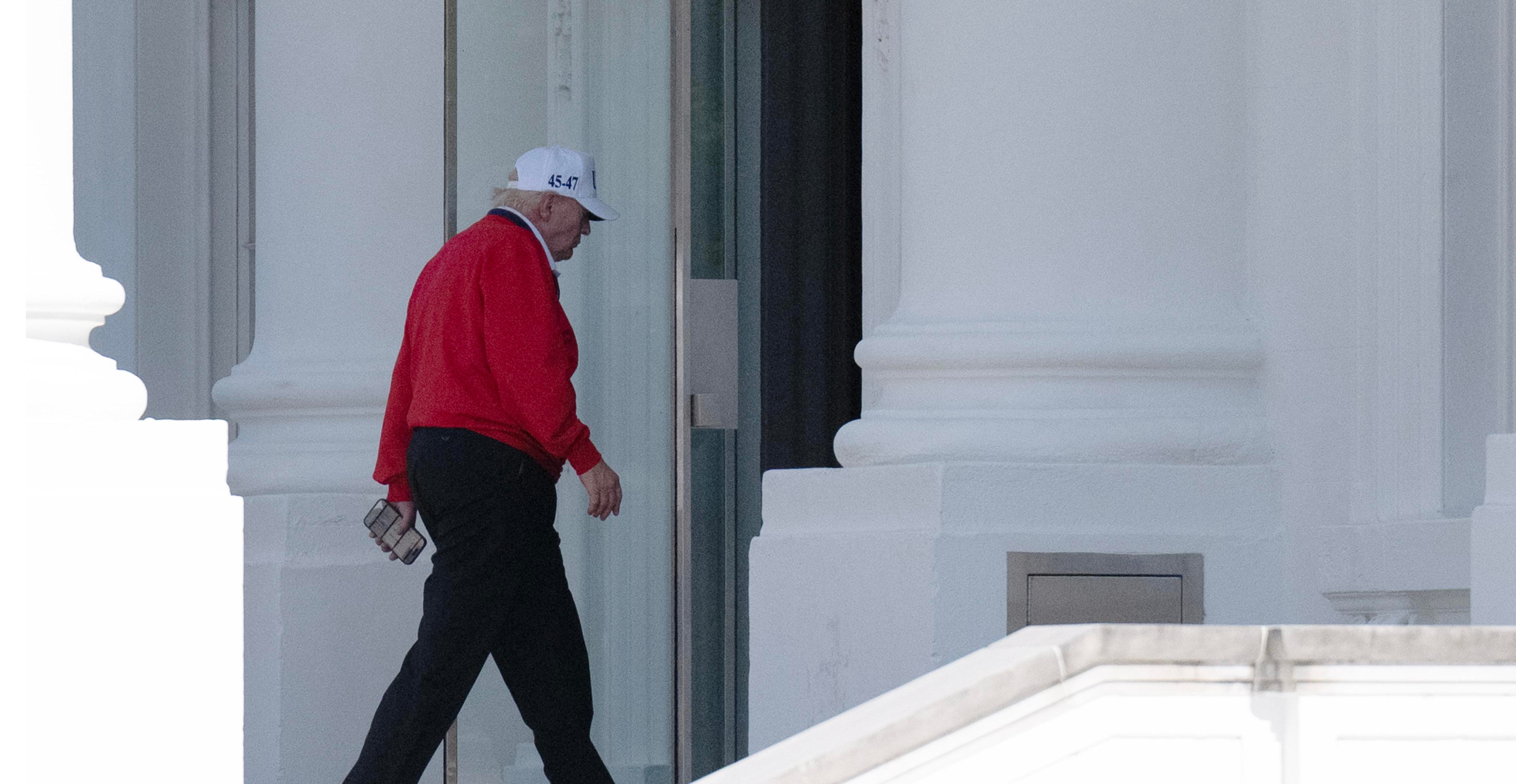 Is Trump giving up on his slush fund?