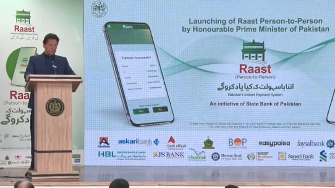 PM launches ‘Raast’ instant payment system