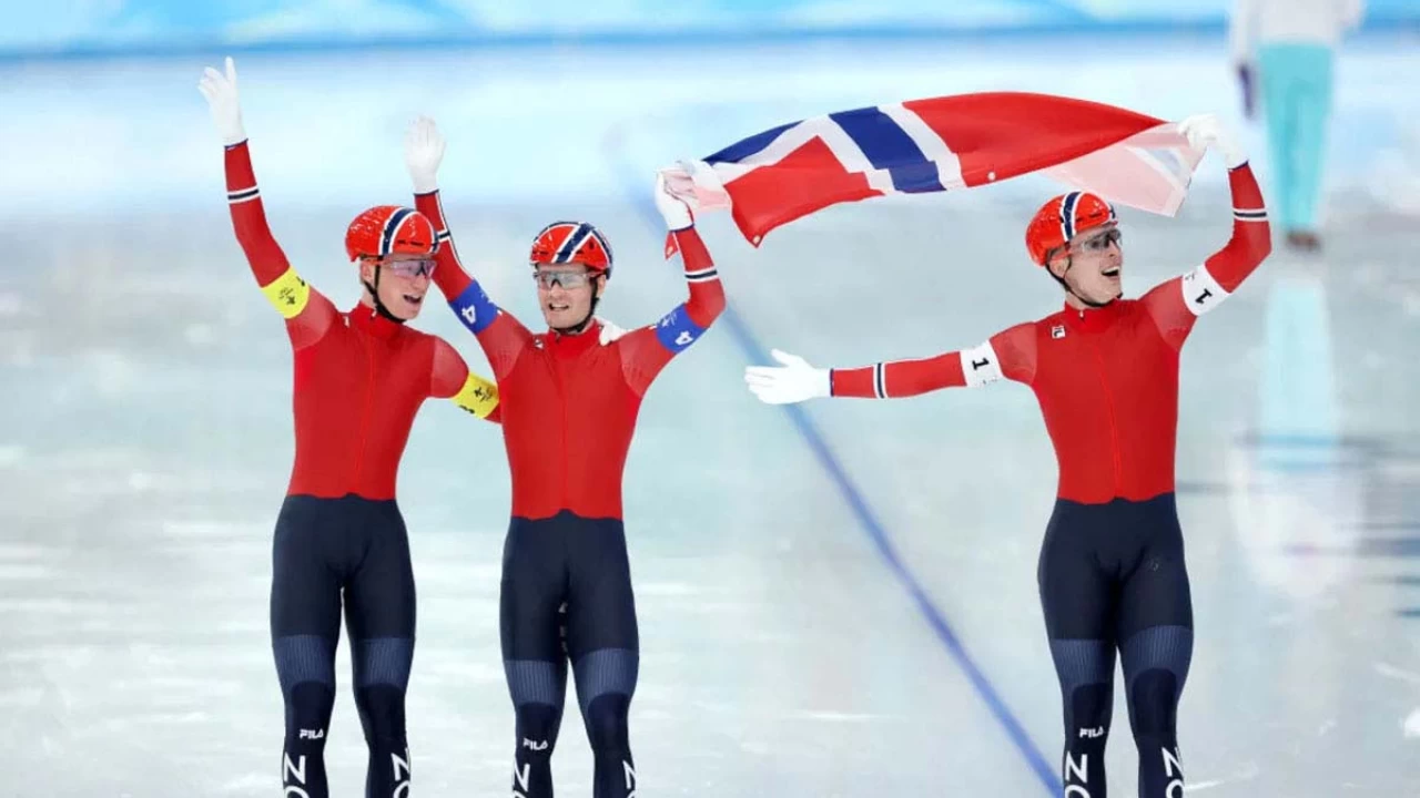 Norway leading 2022 Winter Olympics medals table 