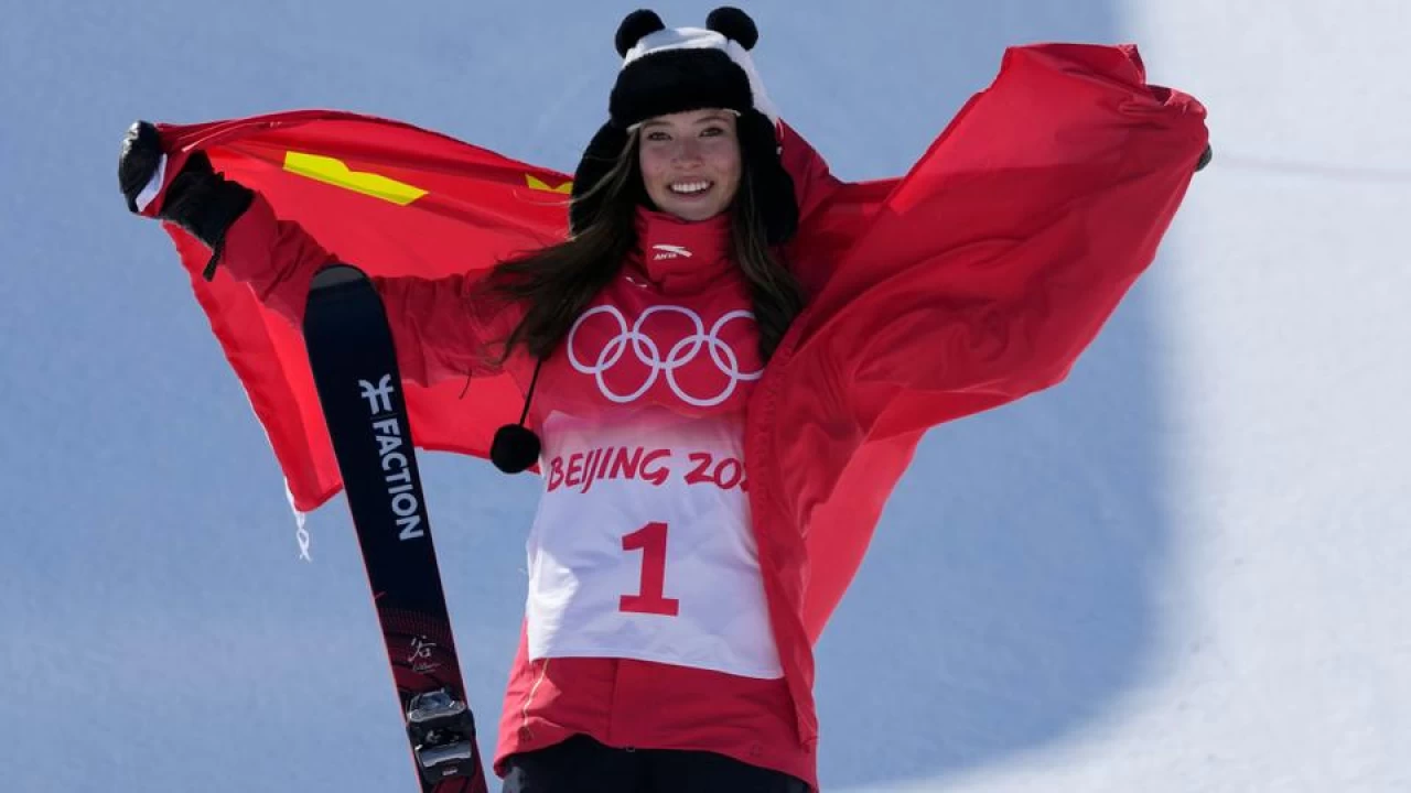 Eileen Gu makes history with third medal at Beijing Winter Olympics 