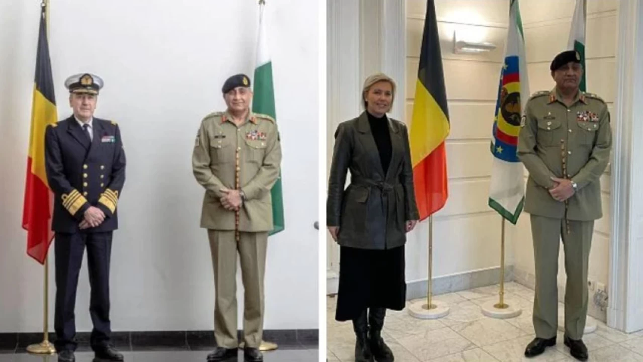 Pakistan, Belgium agree to enhance military ties