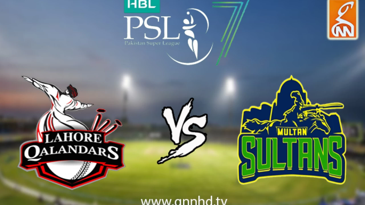 PSL 7 Lahore Qalandars to face Multan Sultans in first play-off today