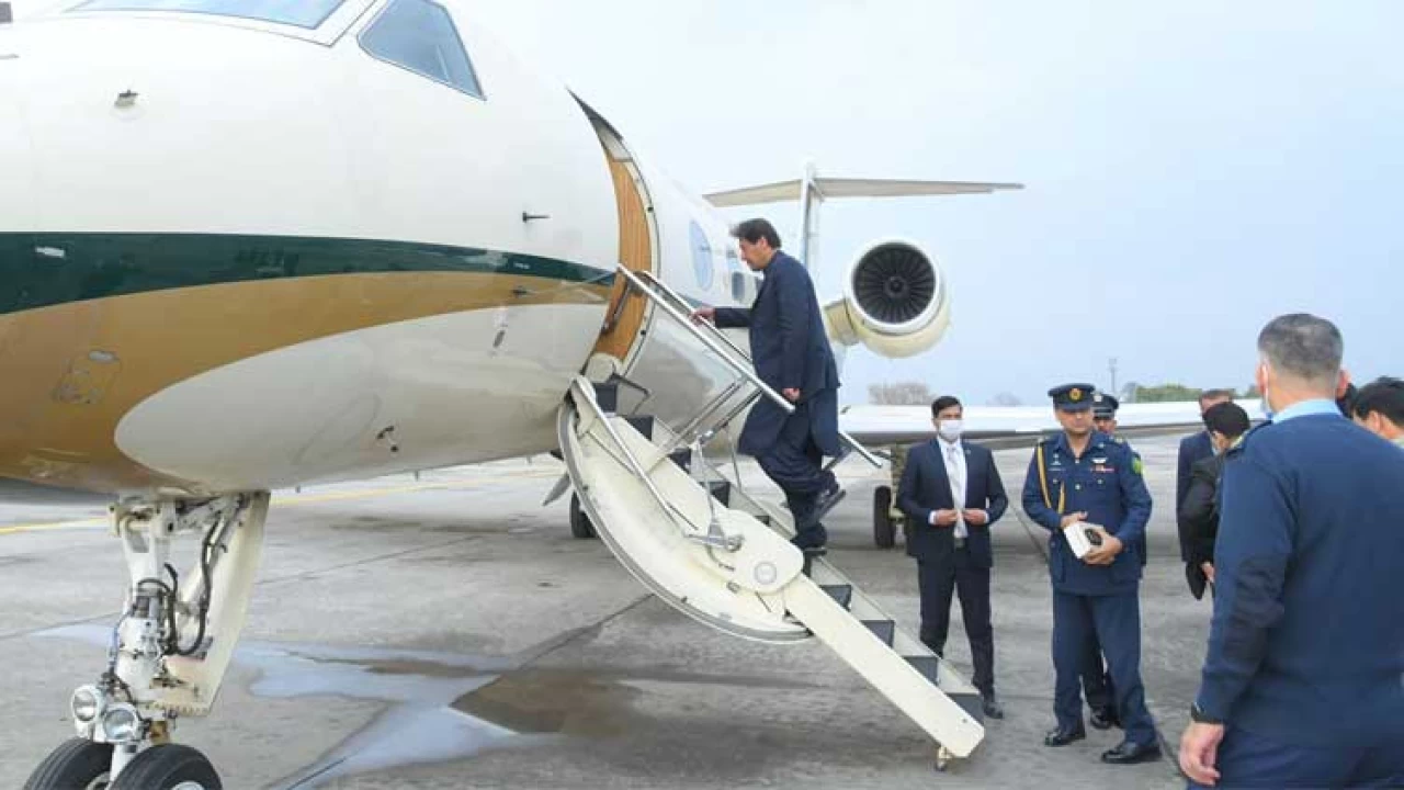 PM Imran Khan leaves for Russia on two-day official visit