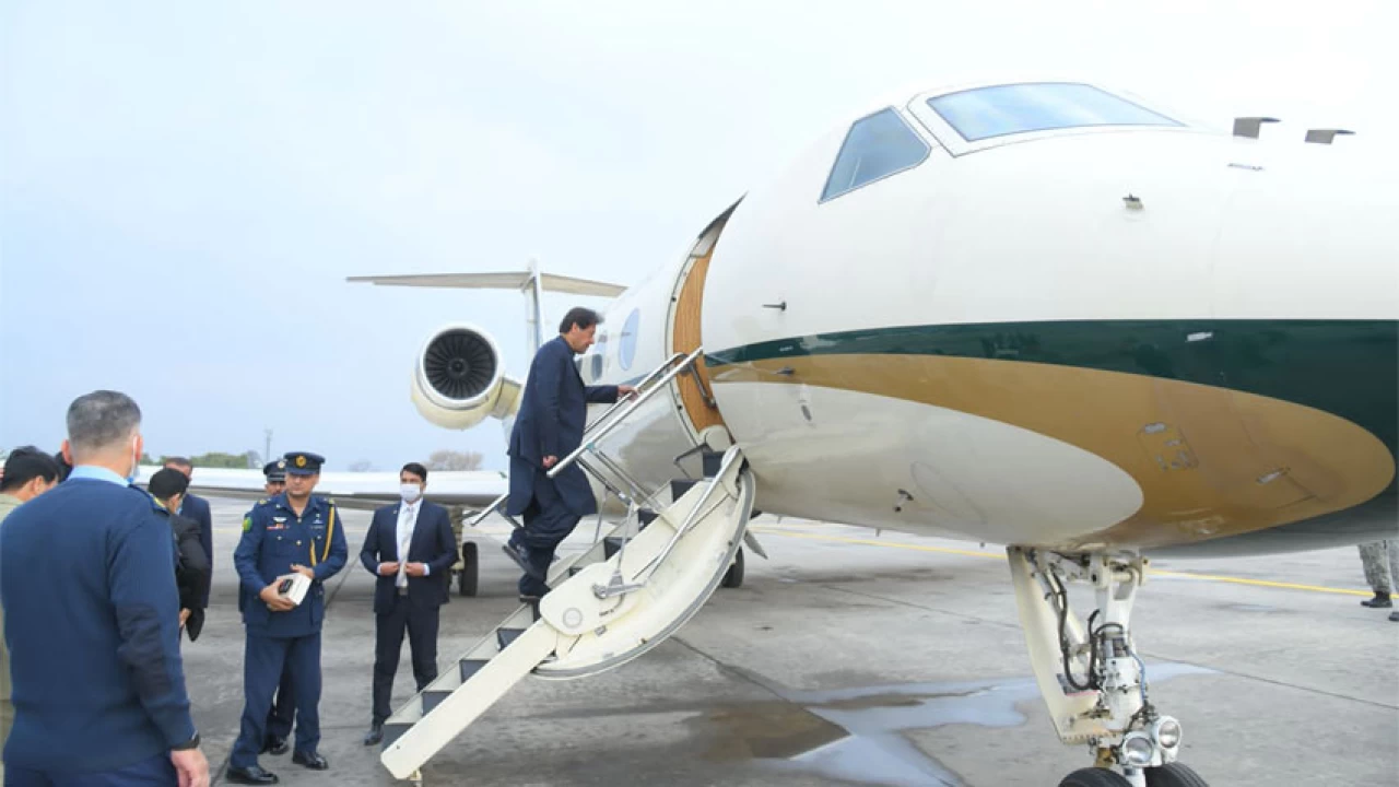 PM Imran Khan leaves for Russia on two-day official visit