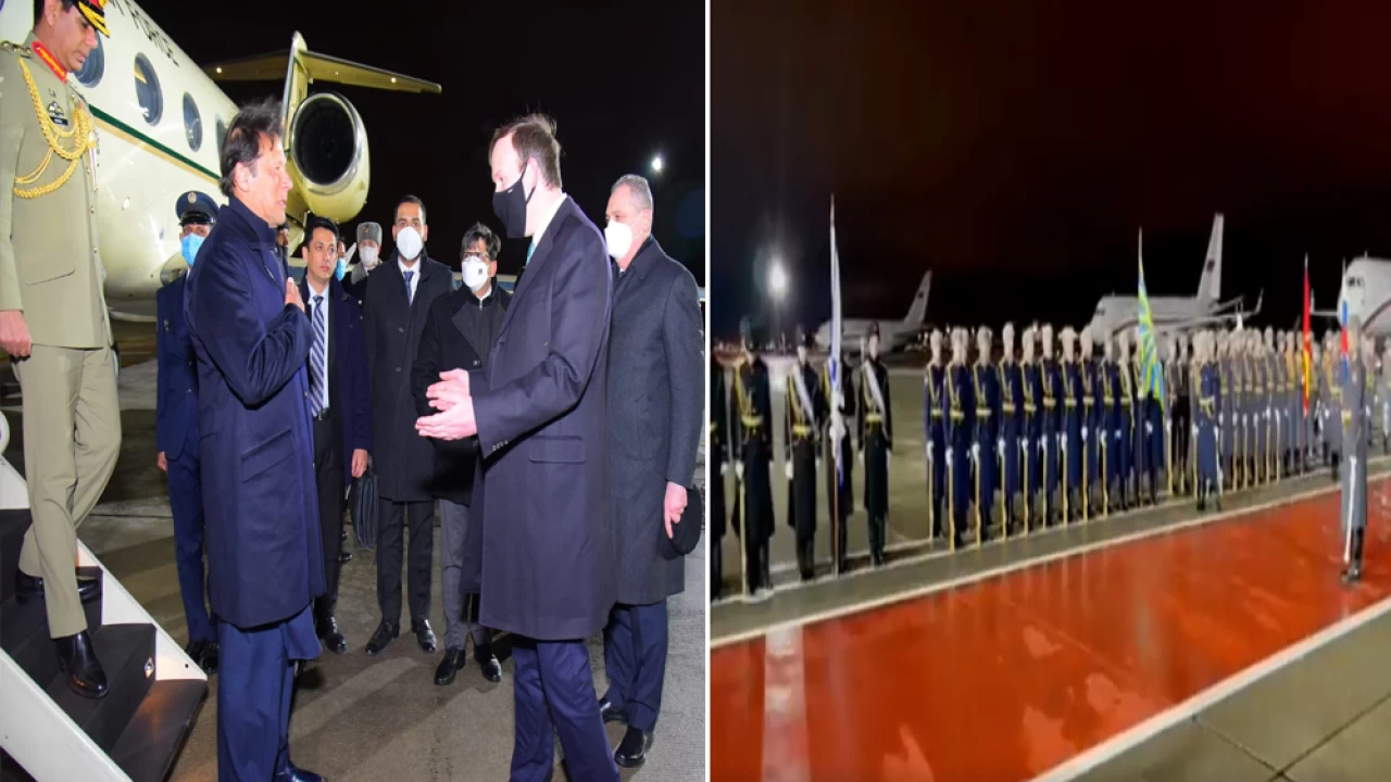 PM Imran in Moscow on his two days official visit to Russia