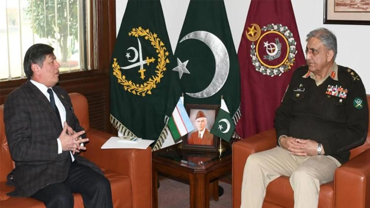 Pakistan values its relations with Uzbekistan: COAS Qamar Javed Bajwa 