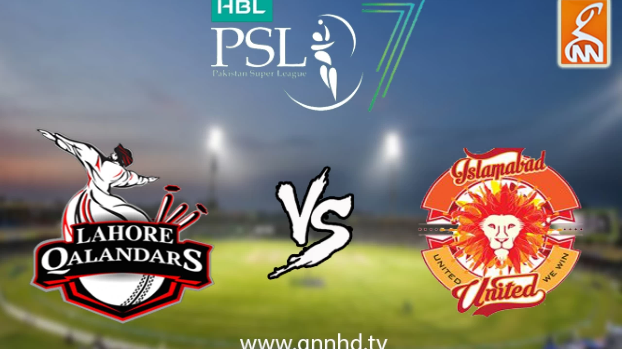 Islamabad United to face Lahore Qalandars in PSL’s 2nd eliminator  