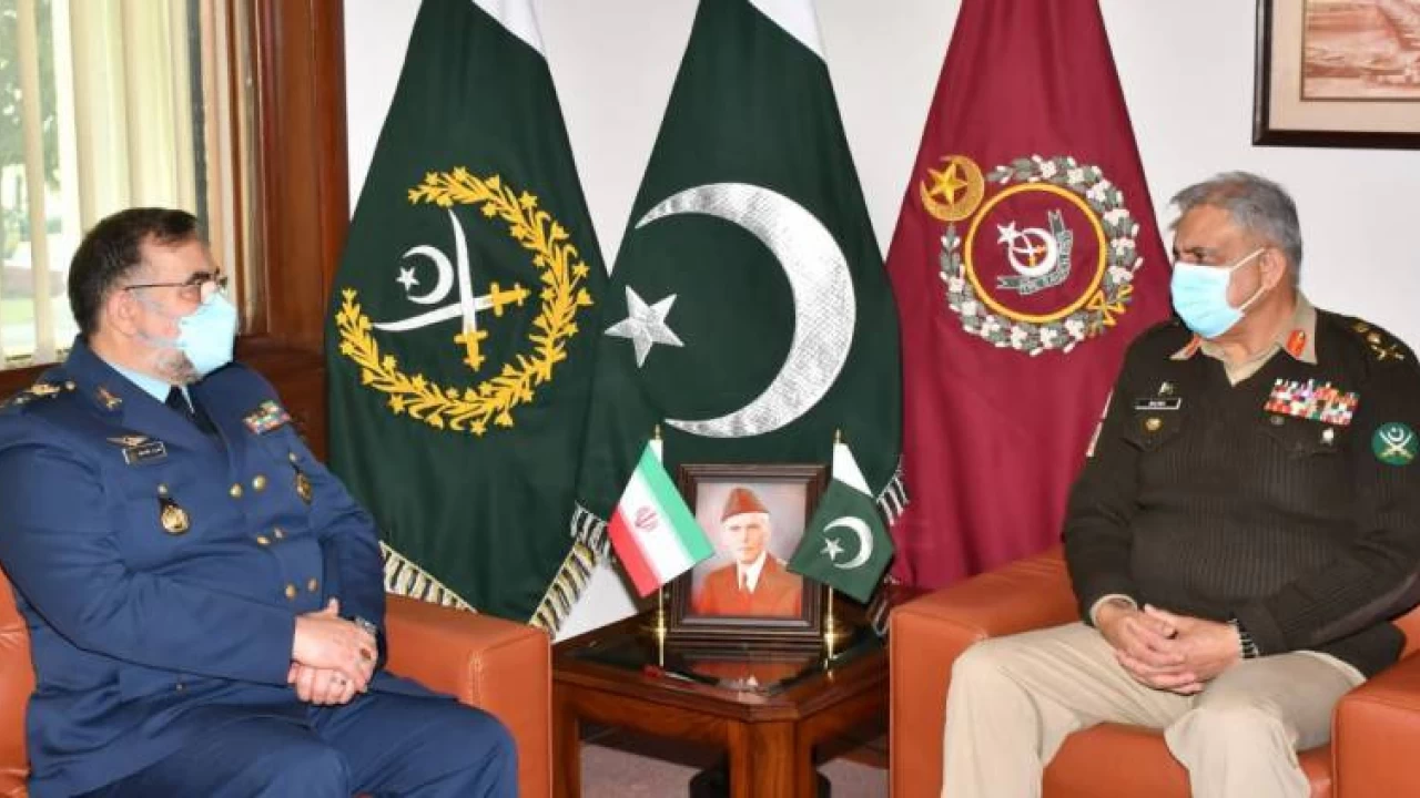 Pakistan wants close ties with its neighbours, COAS tells Iran Air Force commander