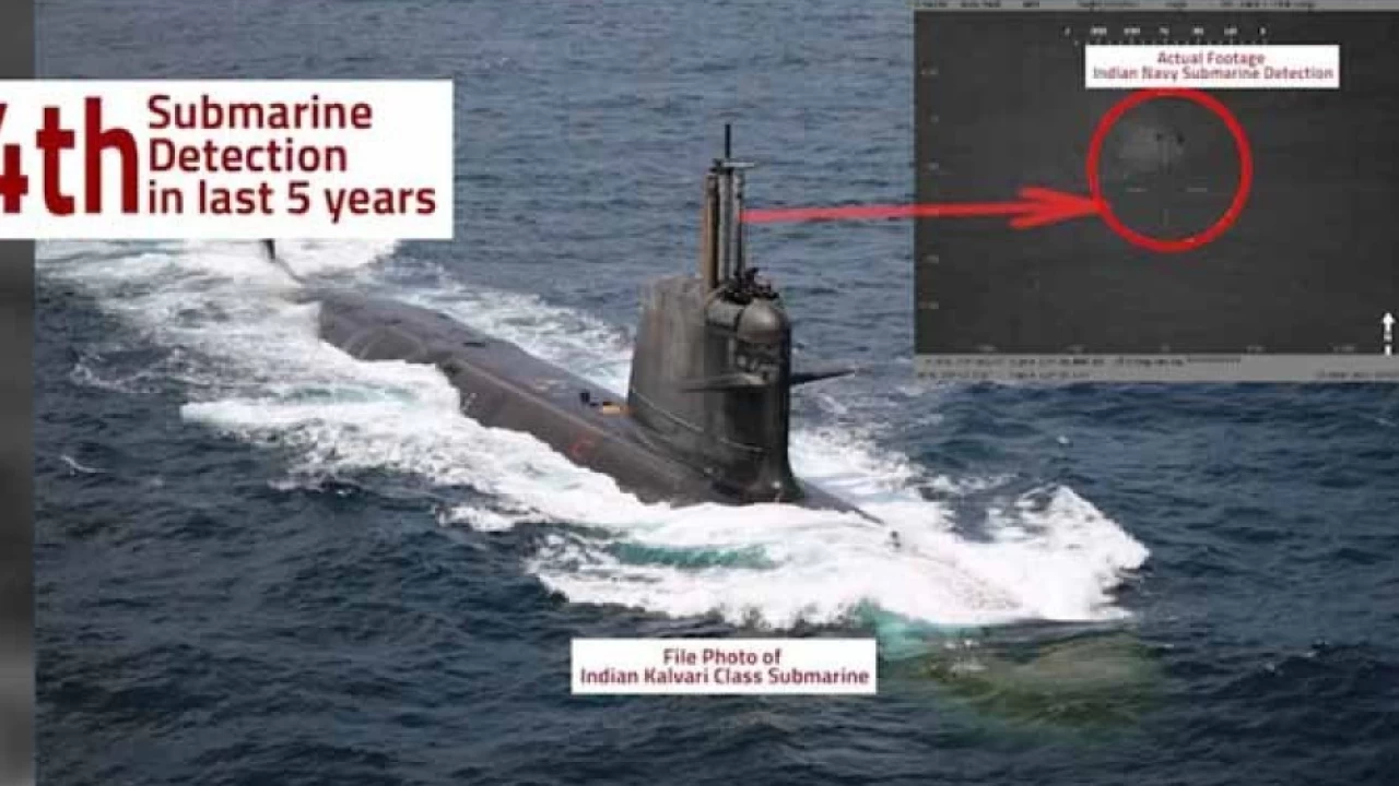 Pakistan Navy intercepts, tracks fourth Indian submarine: ISPR