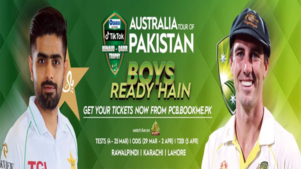 Pakistan, Australia to lock horns in 1st test match today