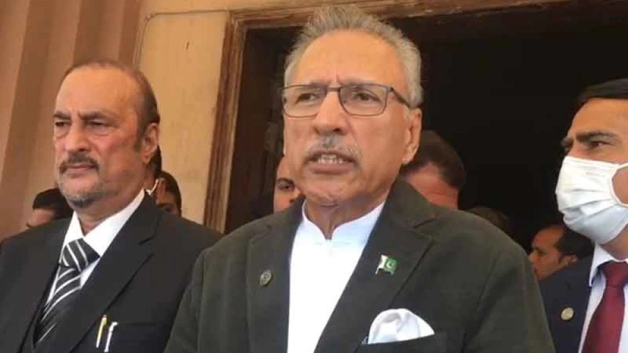 President Arif Alvi appears in 2016 case setting aside constitutional immunity