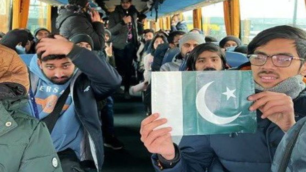 Pakistan Embassy evacuates 1,476 nationals from Ukraine