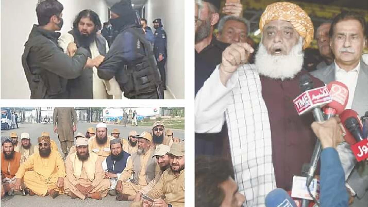 Police release JUI-F MNAs, Ansar-ul-Islam workers after nationwide protests 