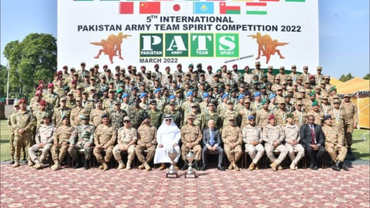 5th Int’l Pak Army spirit competition concluded at NCTC Pabbi