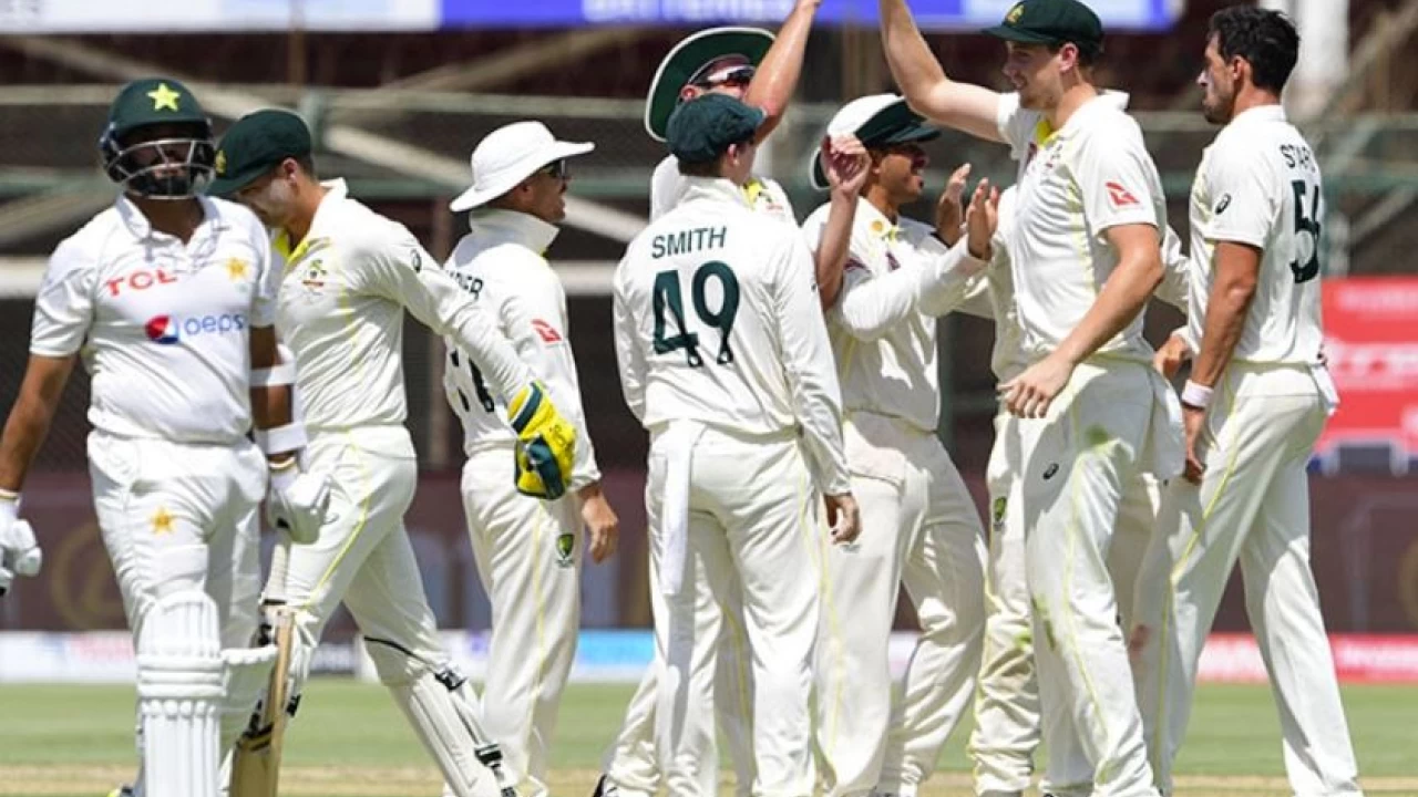 2nd Test: Pakistani team all out for 148 in reply to Australia's 556-9 declared