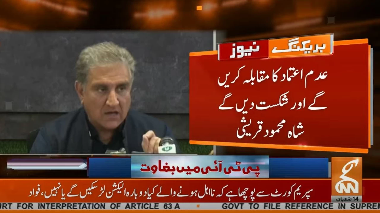 'Will defeat Opposition in no-trust motion': Shah Mahmood Qureshi