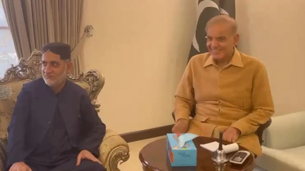 BNP's Mengal meets Shahbaz Sharif, discusses political situation