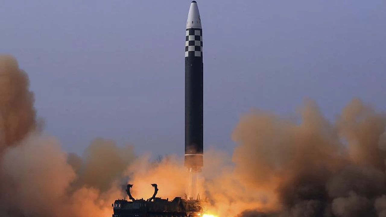 North Korea test fires ‘new’ inter-continental ballistic missile 