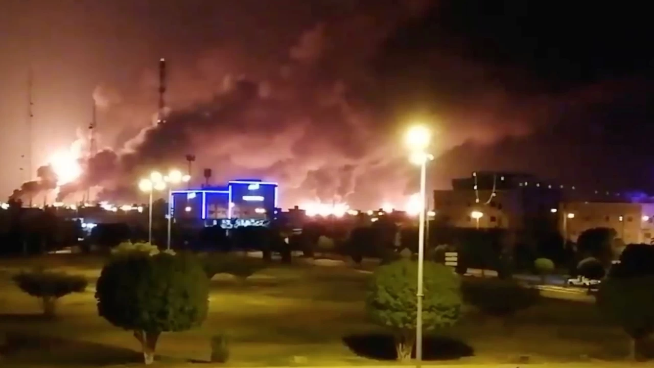 Huge fire erupts at Aramco oil facility in Saudi Arabia